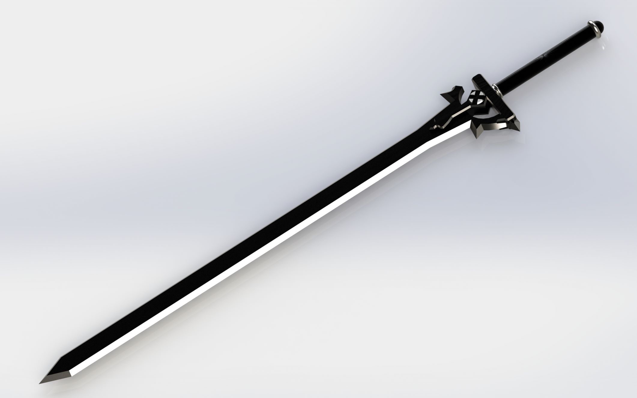 【建模】【solidworks】阐释者——刀剑神域_哔哩哔哩_bilibili