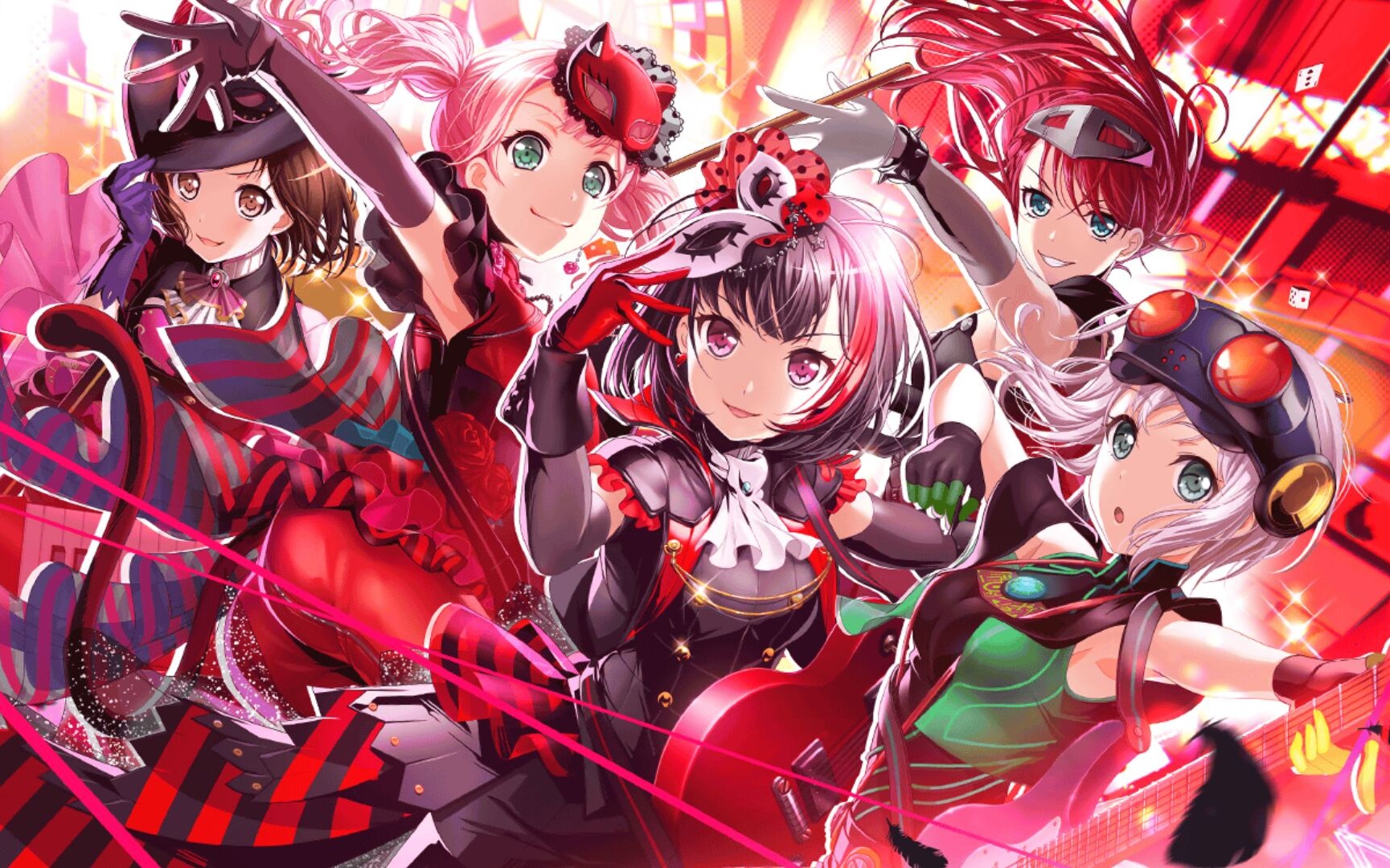 bang dream 7月20第四十三次女神异闻录合作活动十连抽_哔哩哔哩 (゜