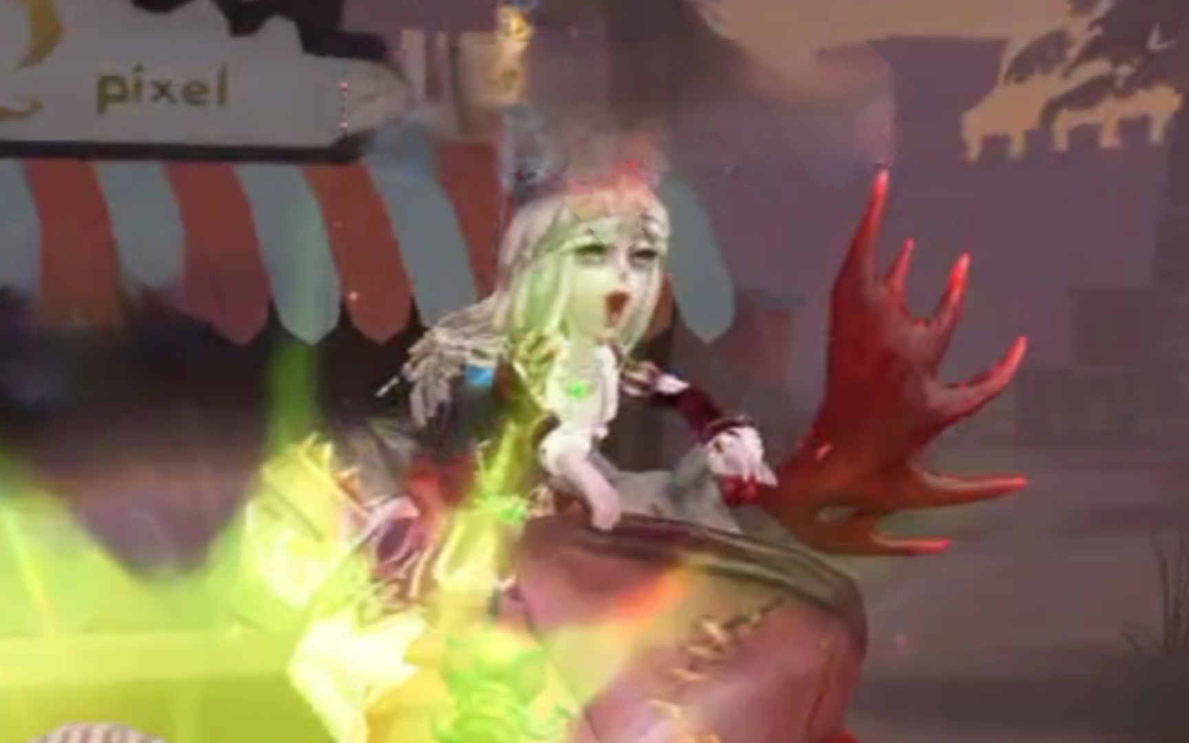 鹿头:前锋坏!小女孩好!