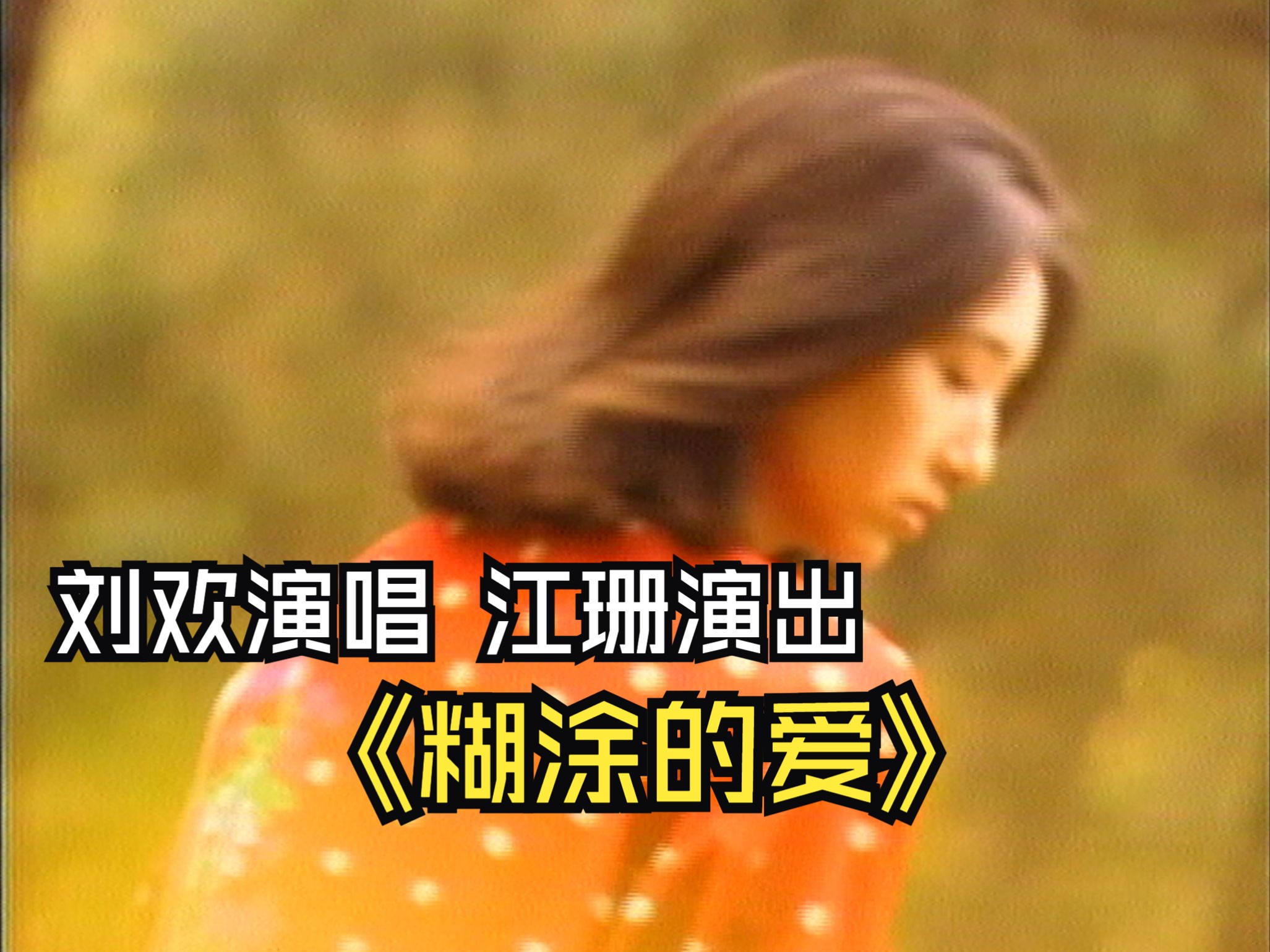 刘欢 糊涂的爱 (京文/内地版/ld采集) 2160p ktv 60fps cd hi-res音质