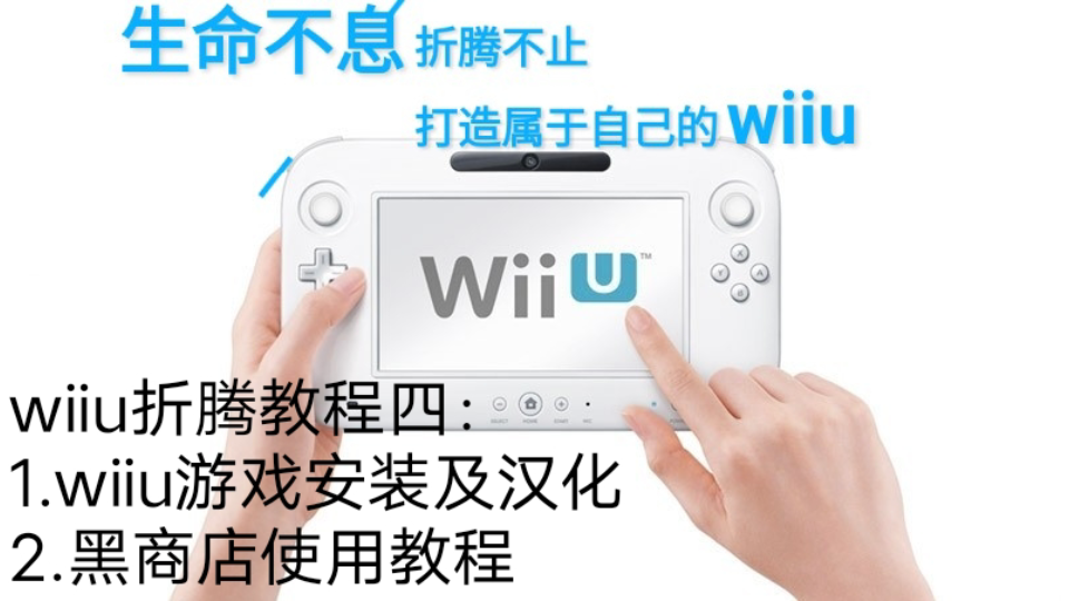 [图]wiiu教程四:wiiu游戏安装和汉化/wiiu黑商店的使用方法