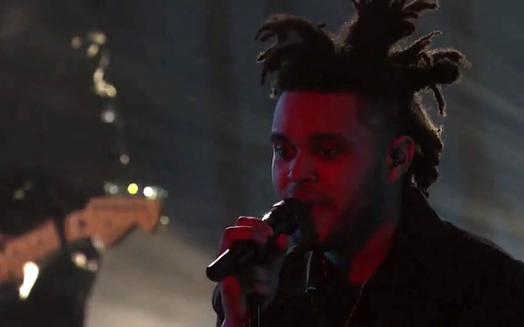 The Weeknd2013年在鸡毛秀上的演出《Pretty》哔哩哔哩bilibili