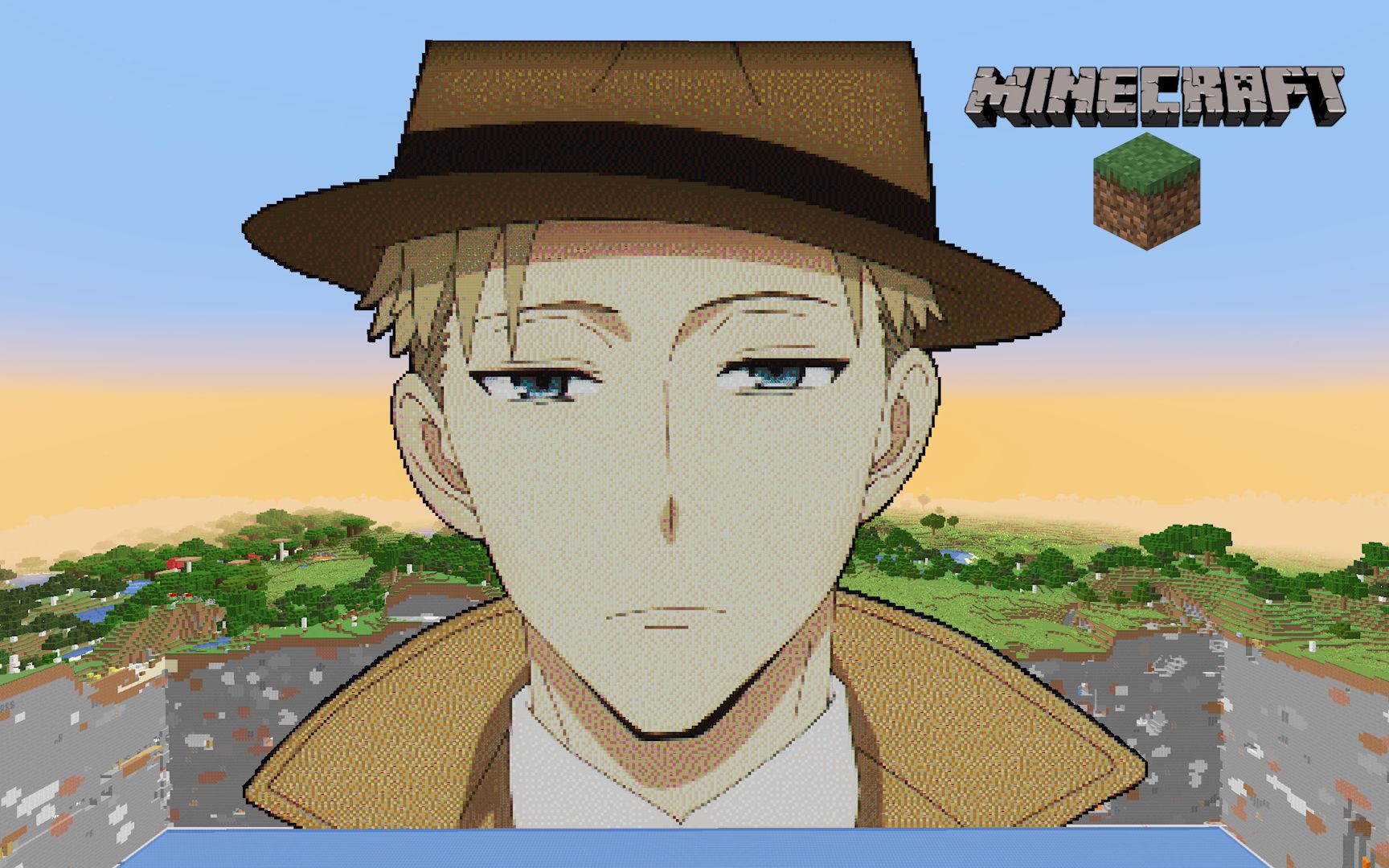 我在mc里给阿尼亚造了个爸爸