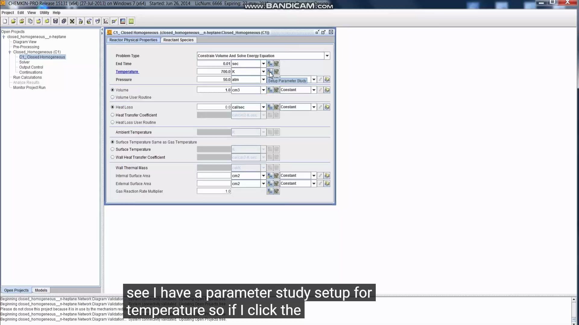  chemkin reactiondesign reaction design workbench project