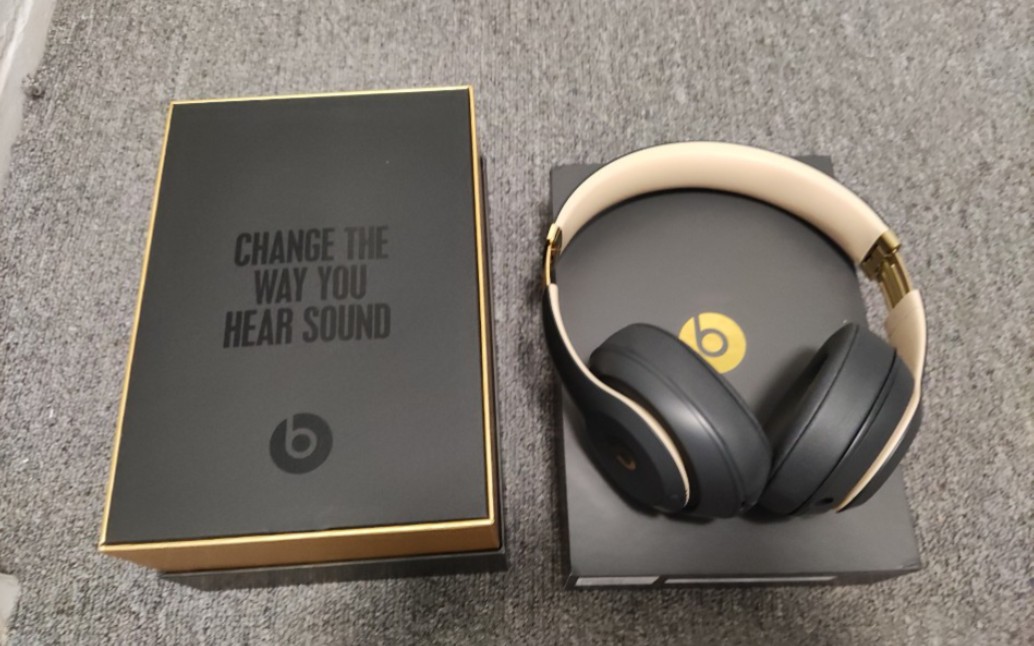 beats studio 3 耳机 魅影灰 开箱