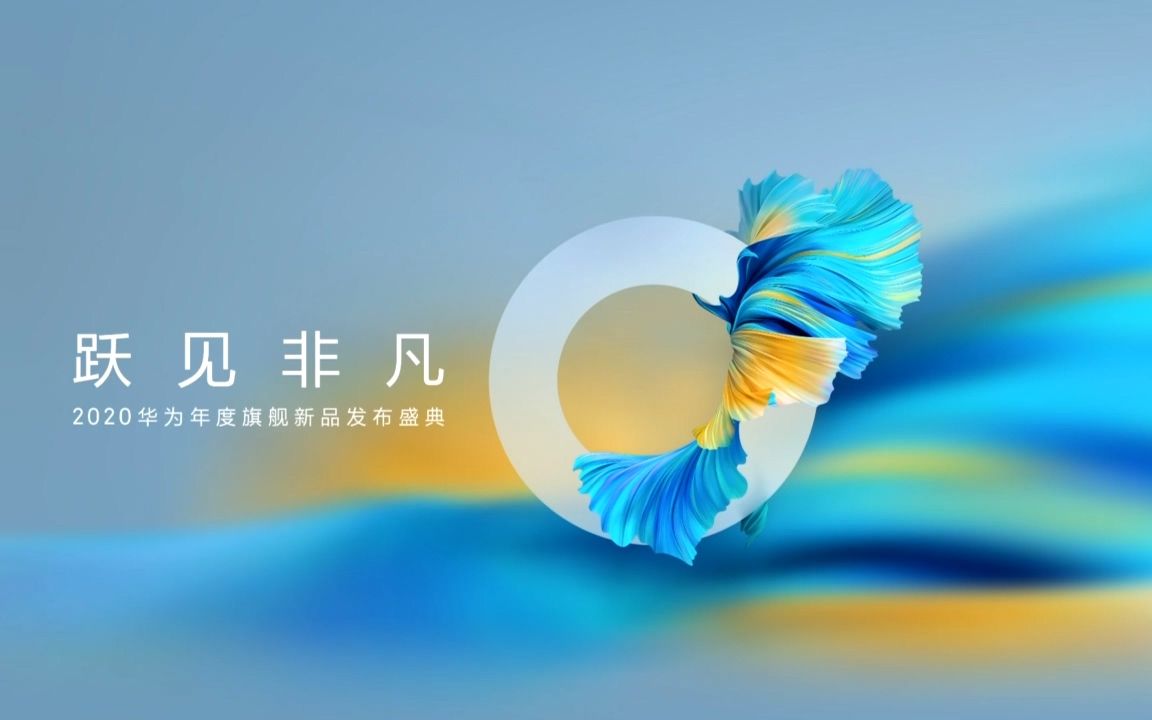 在一起就可以华为mate40中国发布会