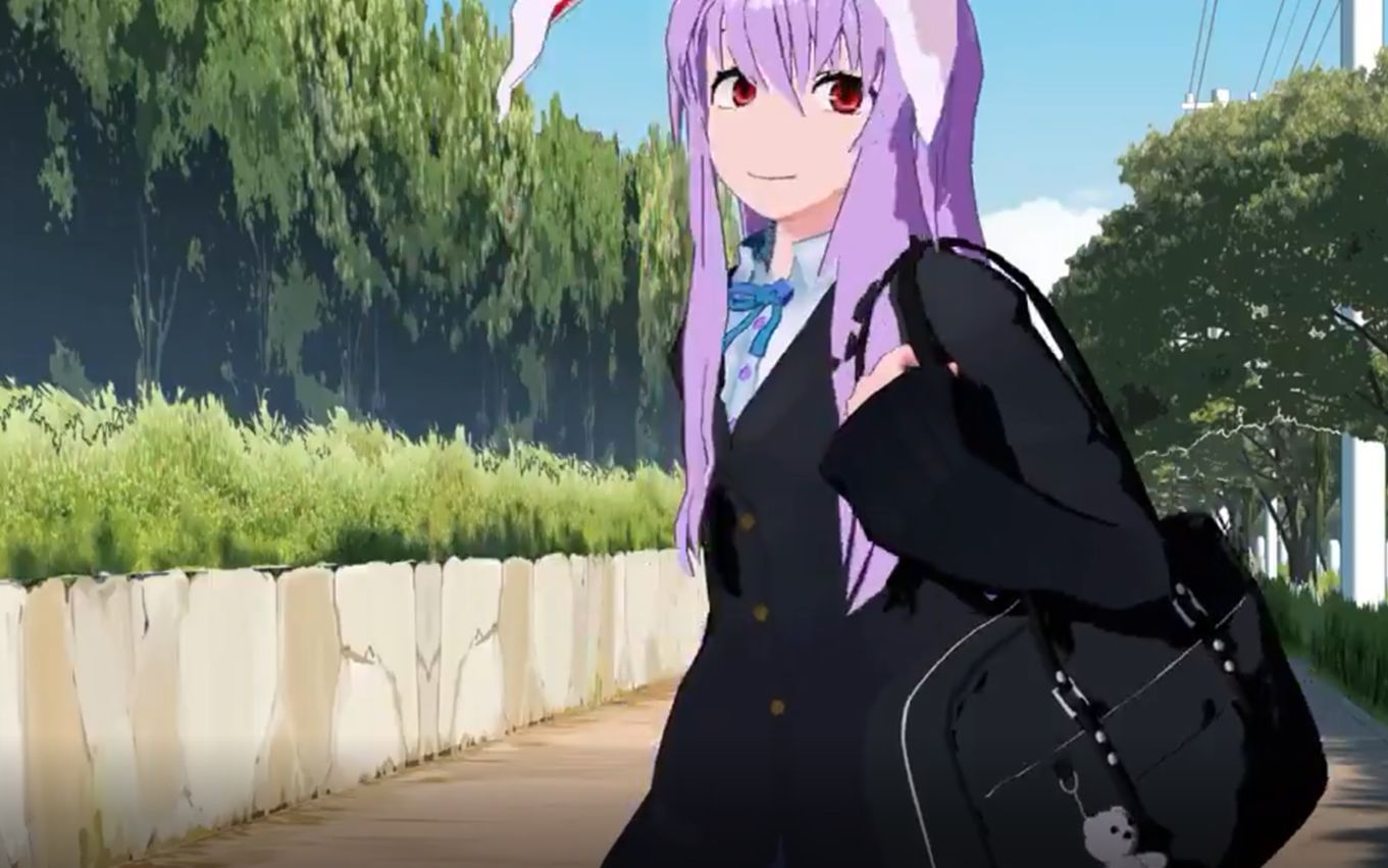 【东方mmd】铃仙的情人节礼物_哔哩哔哩 (゜-゜)つロ 干杯~-bilibili