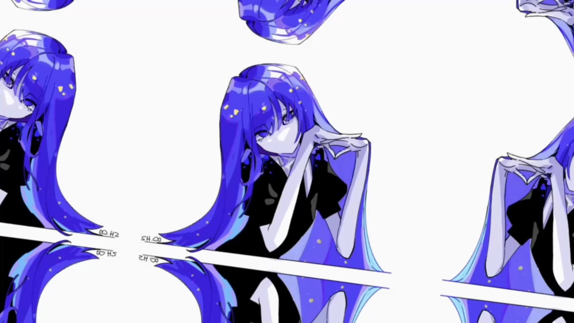 宝石之国-青金石(拉碧丝)拉碧丝好美!_哔哩哔哩_bilibili