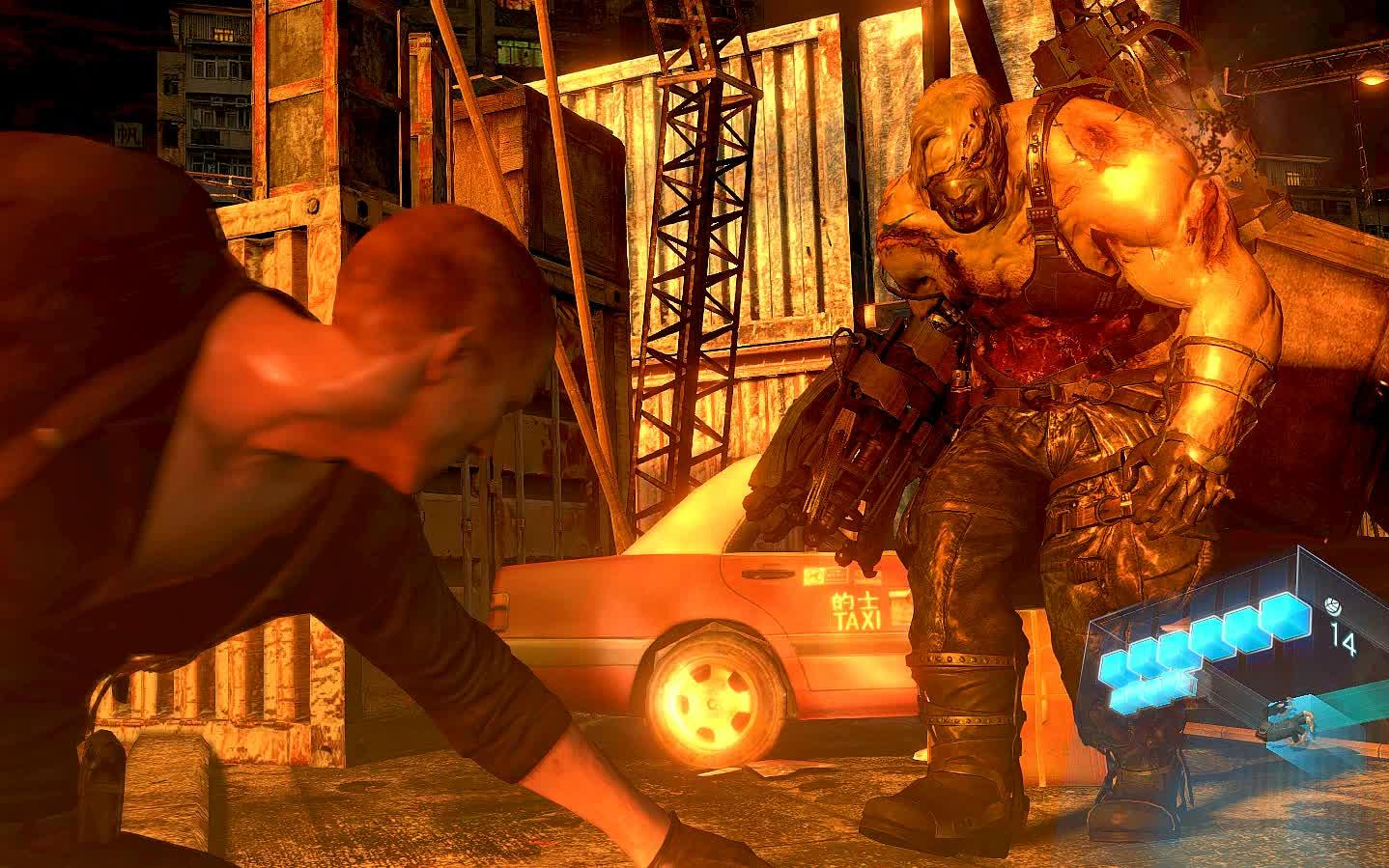 生化危机6杰克45手撕大佐第二段