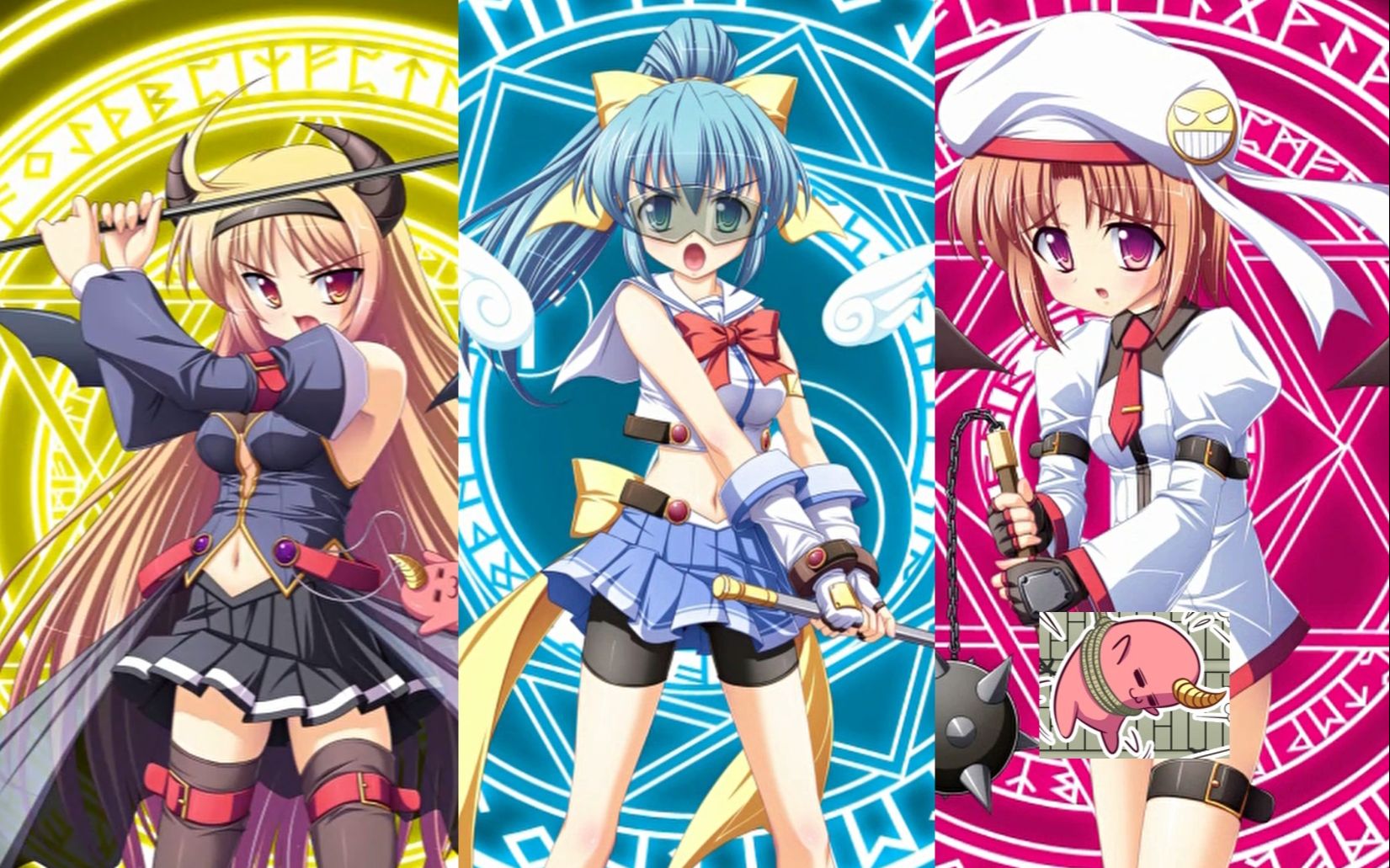 《最凶魔法少女アリナ》变身cg 切片-艾克斯蒂娅-艾克斯蒂娅-哔哩哔哩