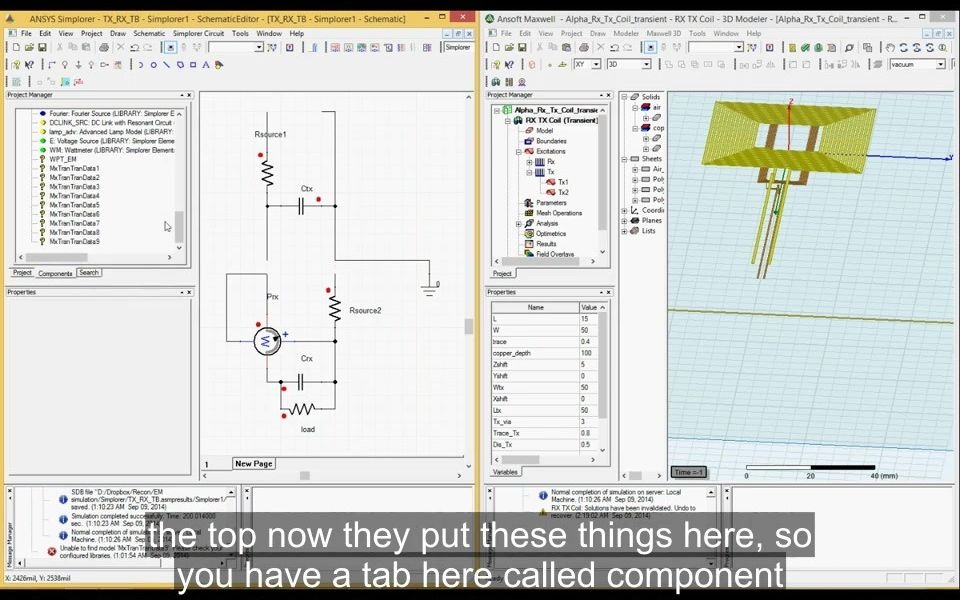 如何设置 ANSYS Simplorer Maxwell 协同仿真 ?哔哩哔哩bilibili