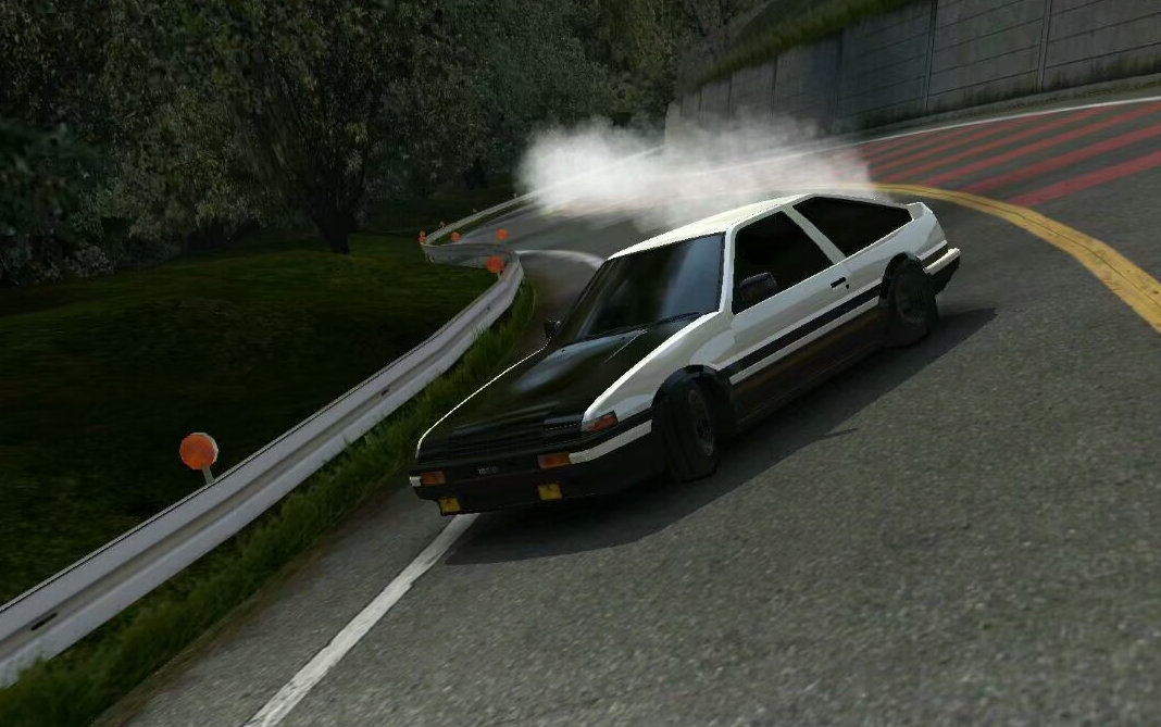 【绝对赛车】ae86下山飘移(试作)