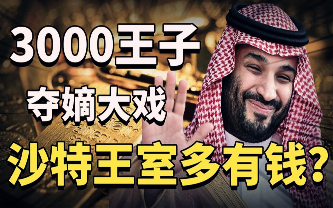 沙特王室究竟多有钱?黄金飞机全球炫富,3000个王子血腥夺嫡!