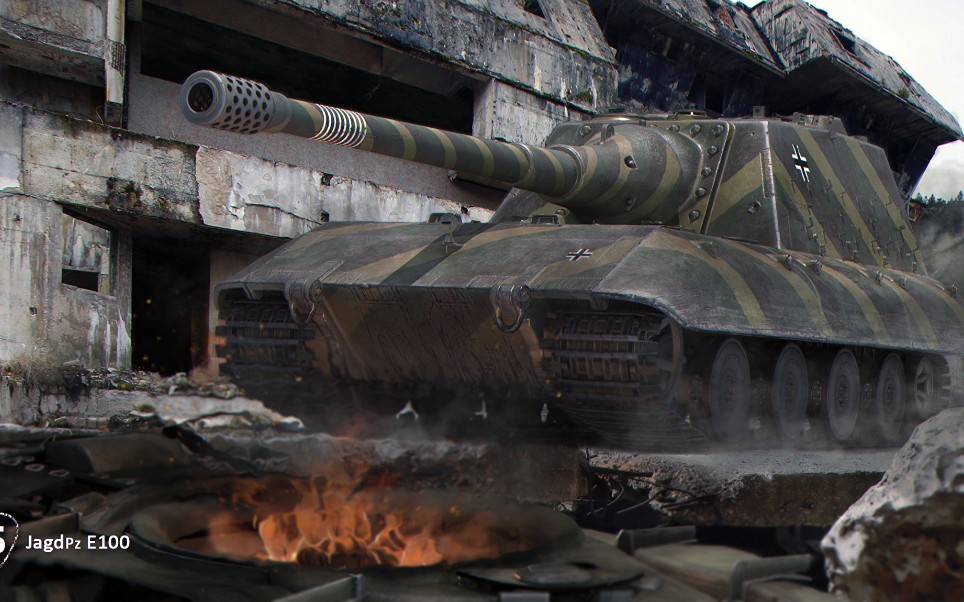 e100坦克歼击车m1 一分钟350发 穿甲爆破一并完成 是坦克中的豪杰