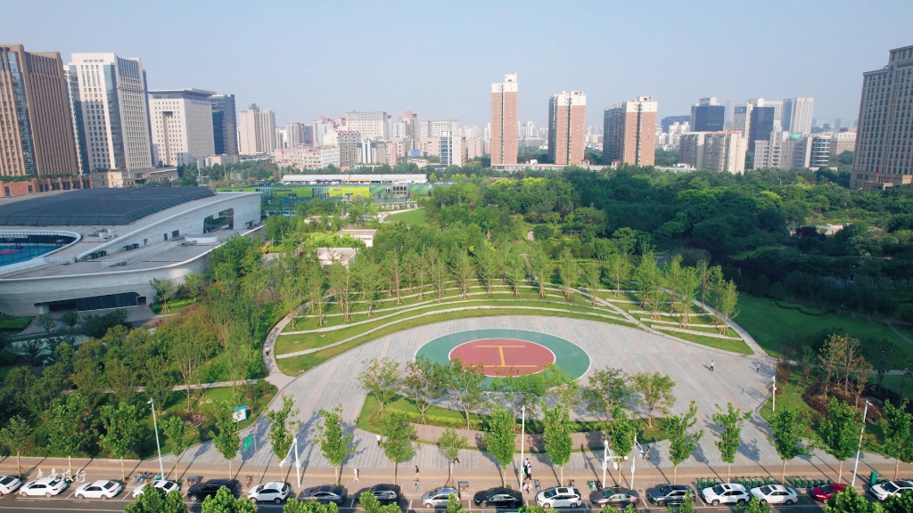 郑东新区市民体育公园图片