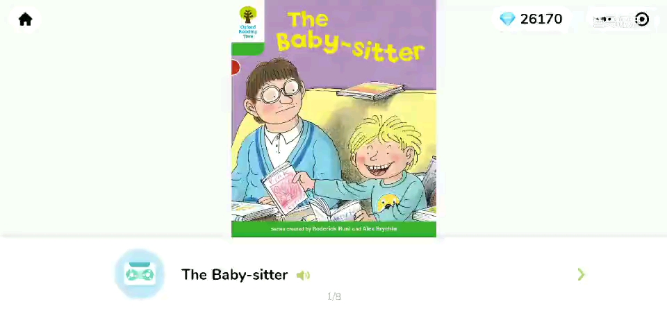 [图]英文故事 The babysitter