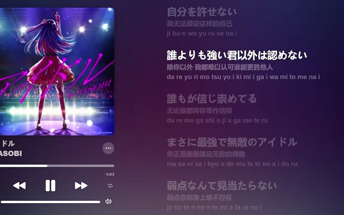 yoasobi アイドル (偶像) 我推的孩子「推しの子」op