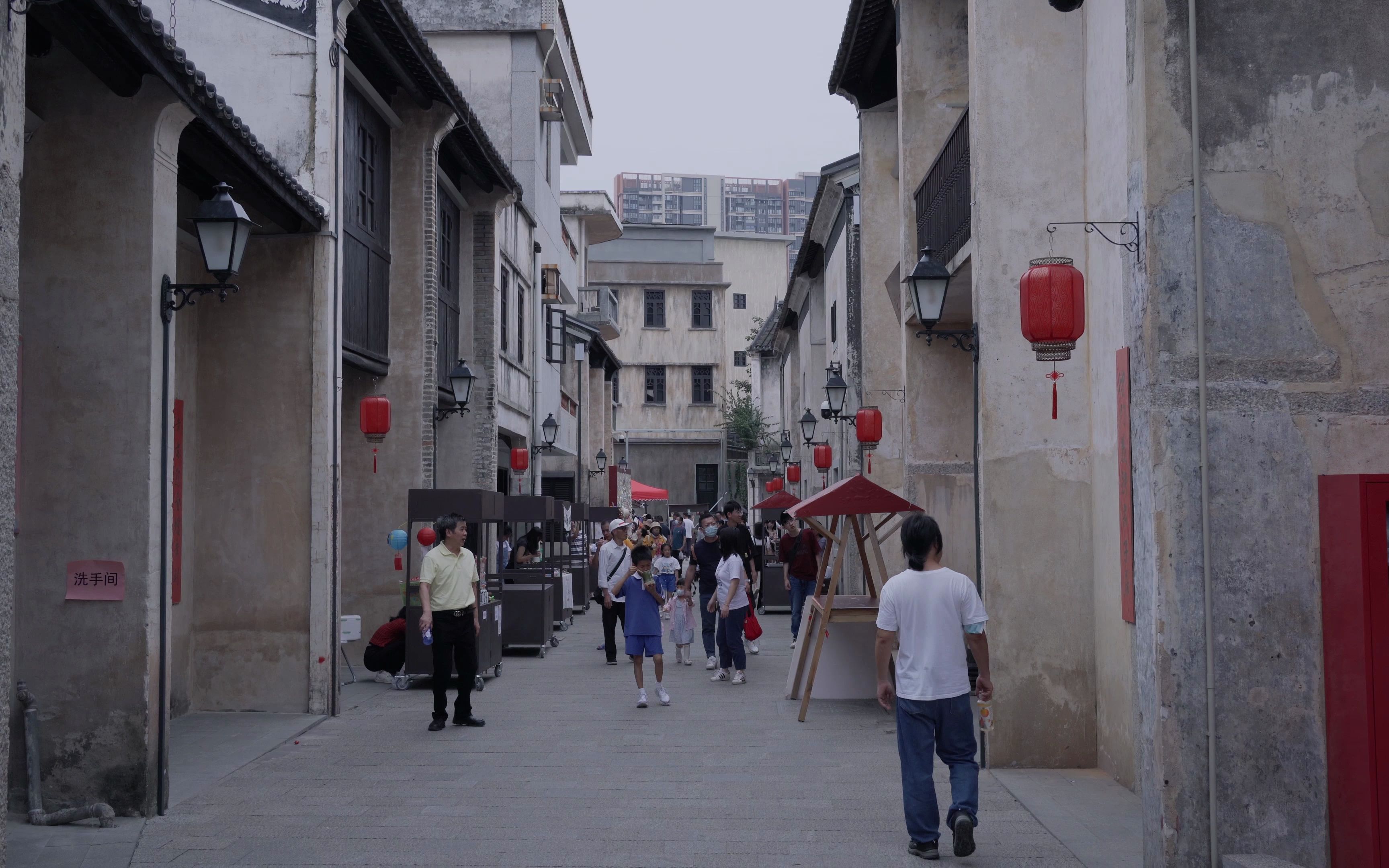 深圳观澜古墟怀旧小食网红打卡地让你仿如至身于民初时期的街道
