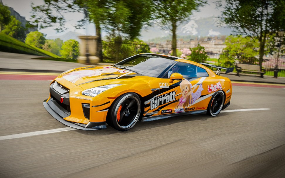 极限竞速 地平线4 gtrr35环岛调试