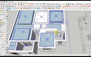 Download Video: SketchUp教程：小白如何用草图大师做出天花吊顶？13分钟教你学会