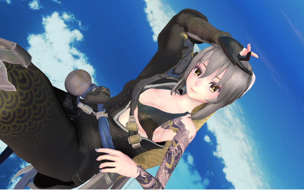 【mmd】娘化半藏的極樂淨土_嗶哩嗶哩_bilibili