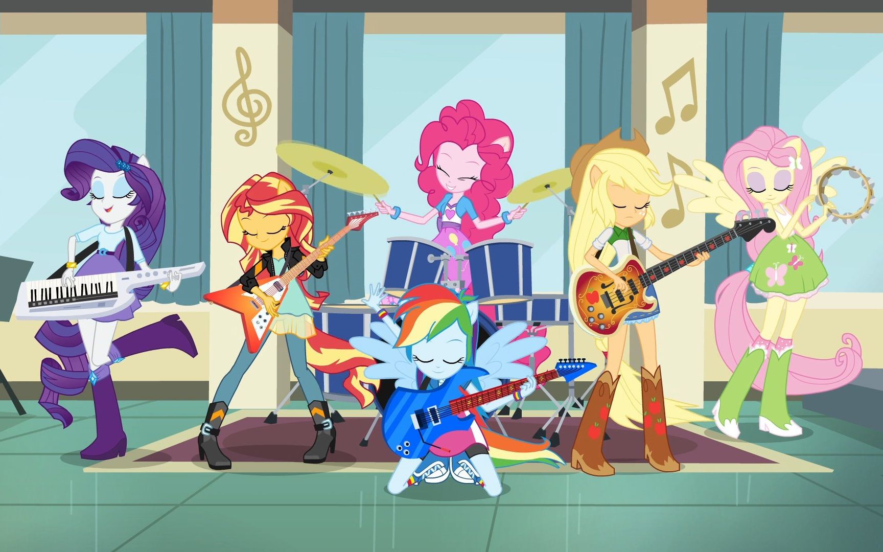 [图]【EQG|歌曲串烧】'Better Than Ever/We've Come So Far/Good Vibes/Rainbow Rocks(And More)