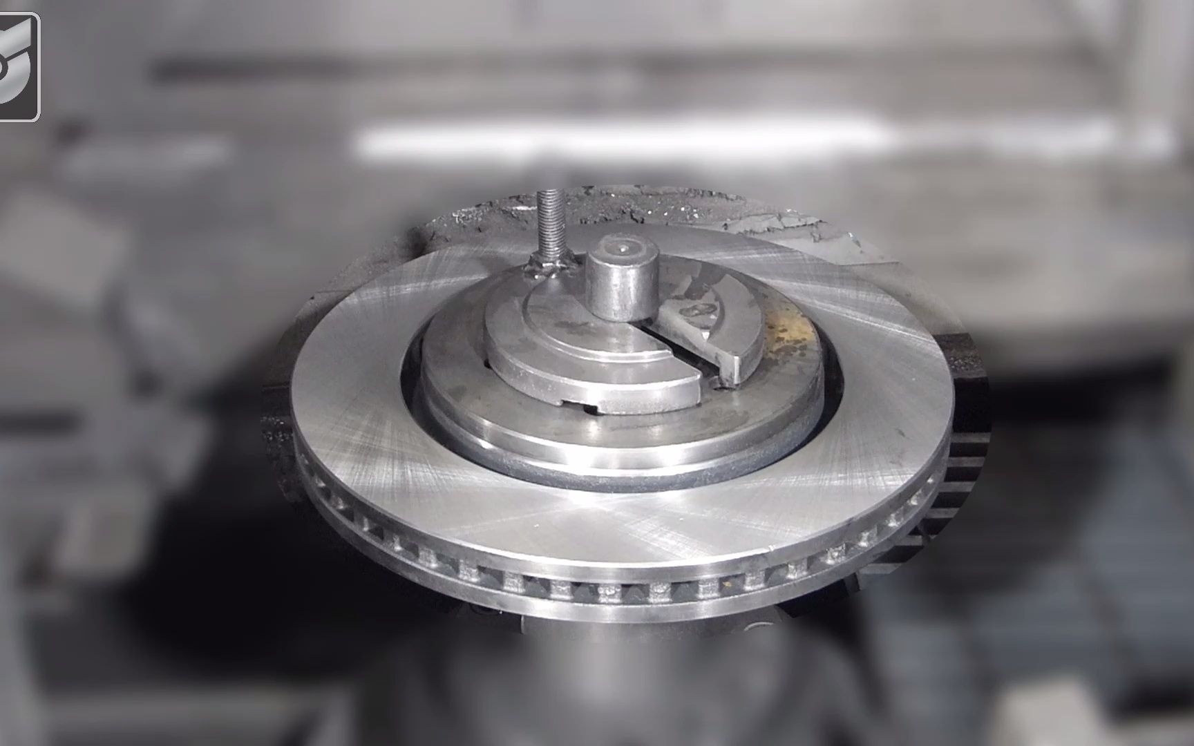 制动盘磨床制动盘车磨一体机精车细磨加工制动盘