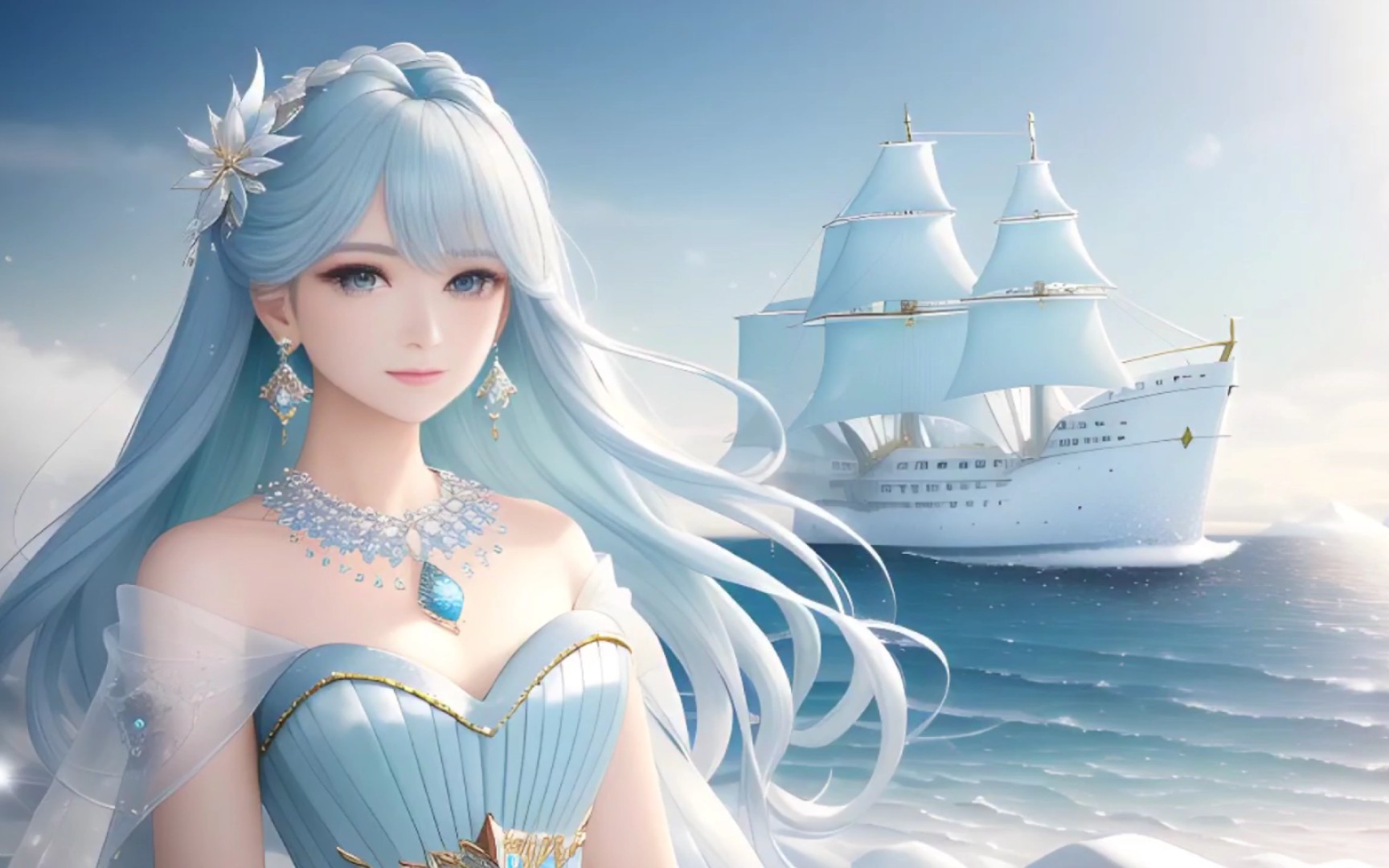 横屏ai精美壁纸