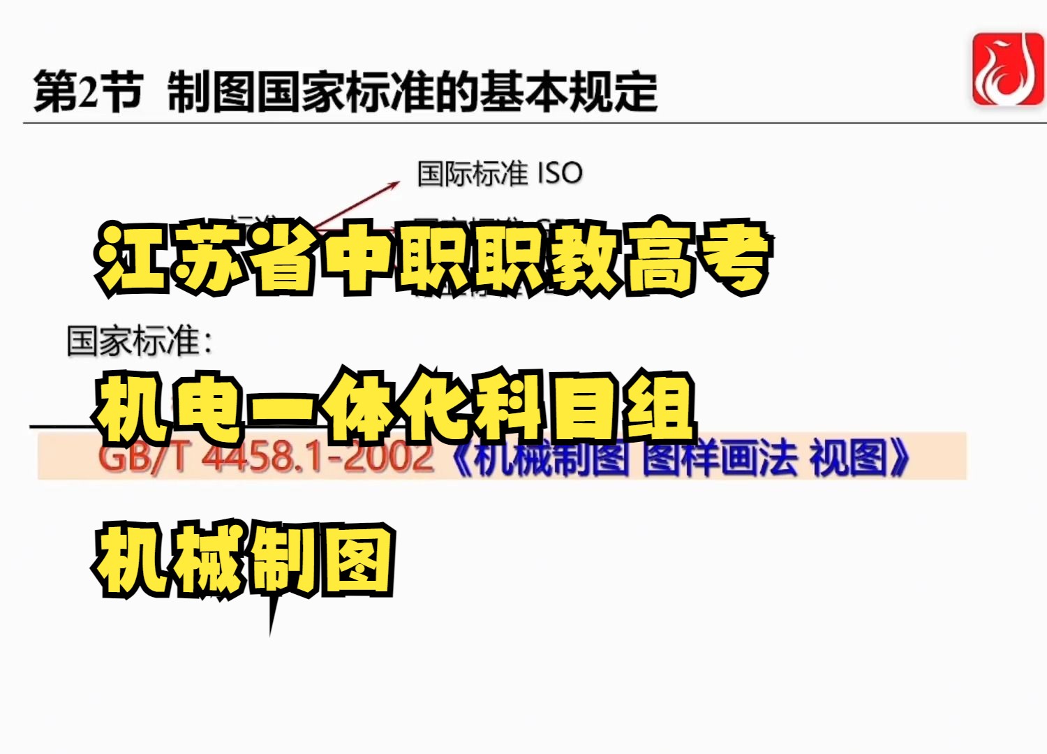 机电一体化科目组机械制图 1.2 制图国家标准的基本规定哔哩哔哩bilibili