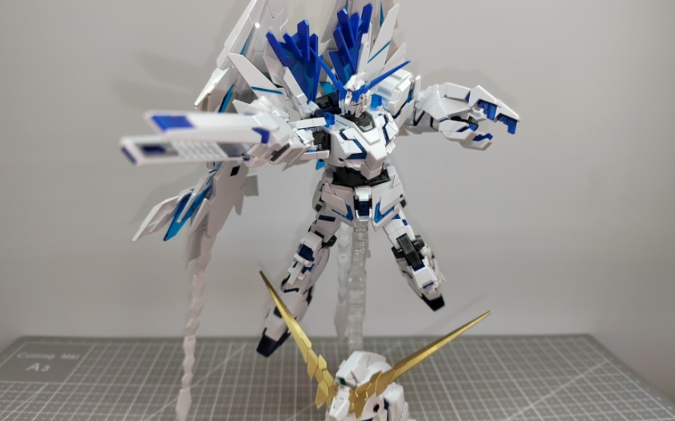 [万代]hg完美独角兽简单把玩,展示