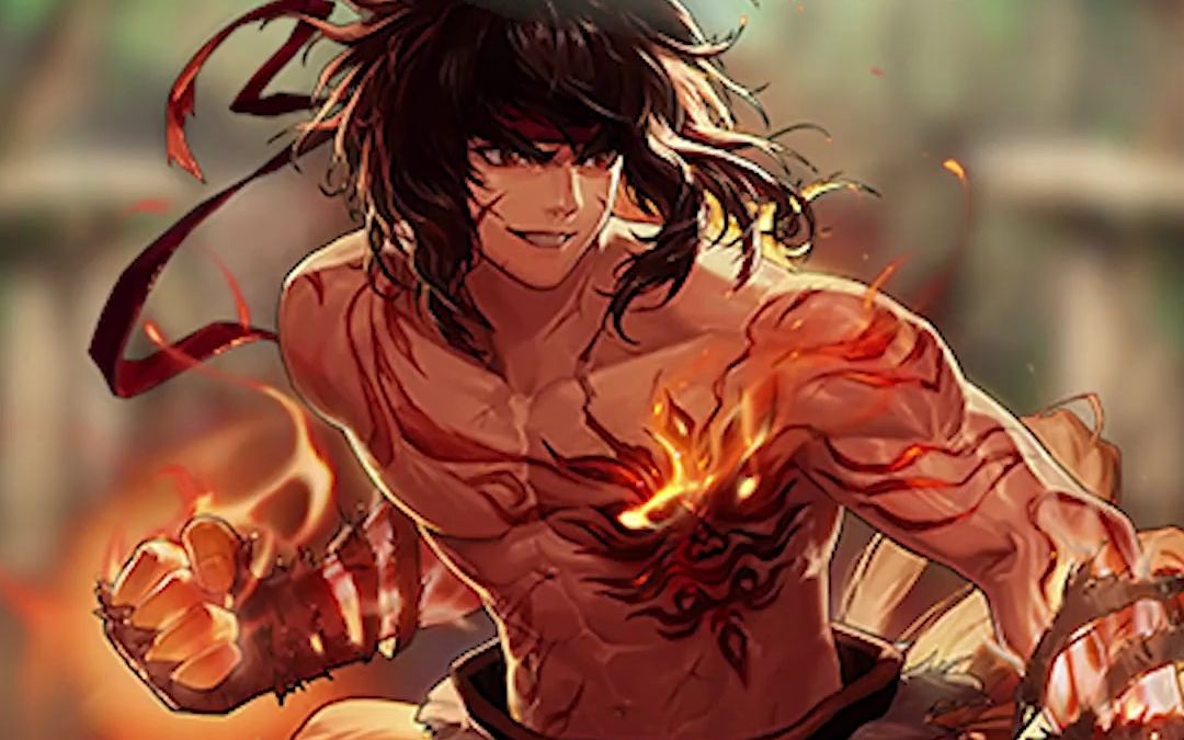 男格斗三觉武器考据,念皇怎么拿了一棵草?隐藏幻神不同凡响啊