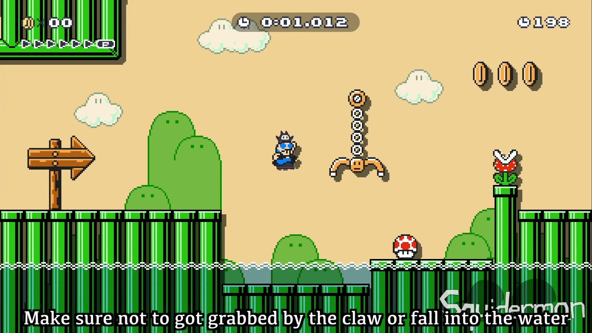 [转载] 马里奥制造2 哈库计时挑战#6 21.268秒通关