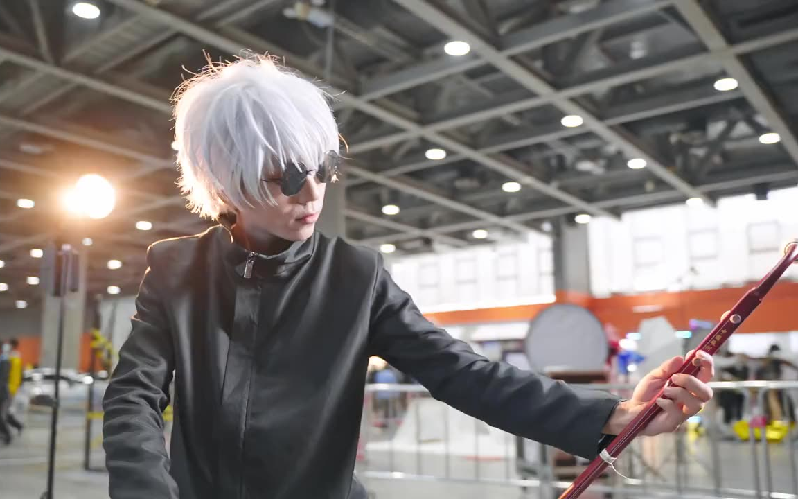 五条悟拉二胡我是认真的咒术回战二次元二胡墨镜一戴谁也不爱