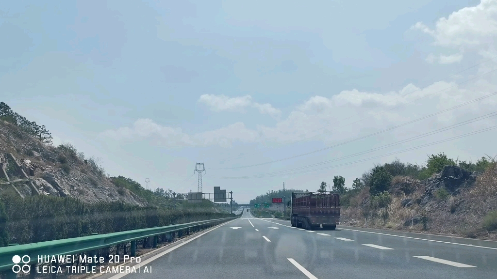 天猴高速薄竹互通至马塘互通自驾前方展望240505