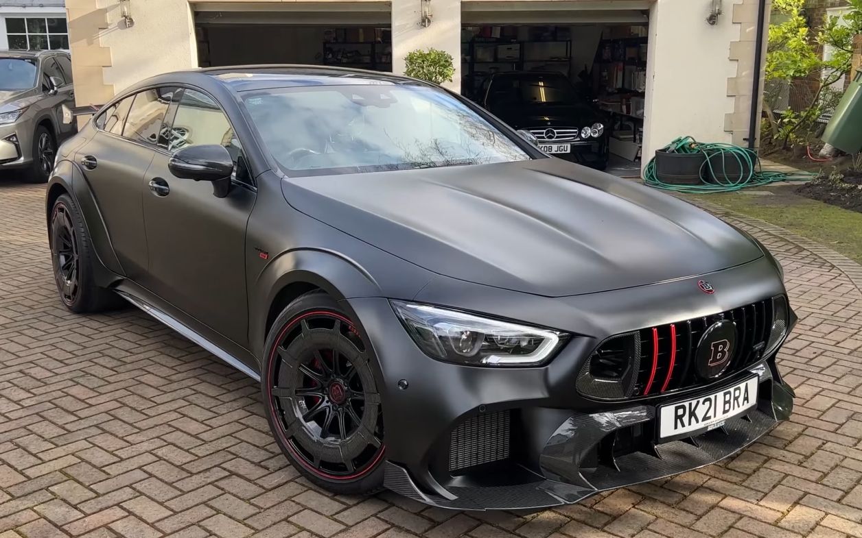 x290 巴博斯 amg gt 900 brabus 900 rocket 4 door coupe四门轿跑