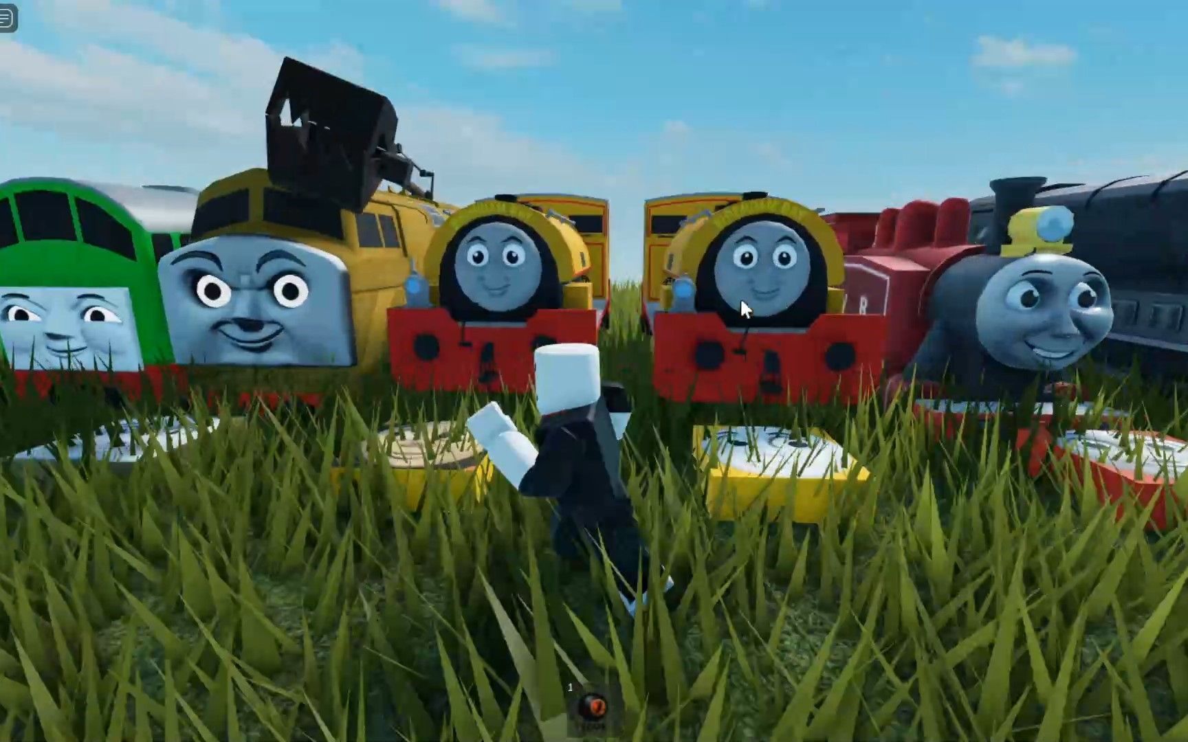 roblox托马斯和他的朋友们 模型玩具模拟器 小火车赛跑