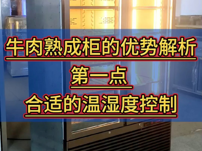 牛肉熟成柜优点有哪些#牛肉熟成柜#牛肉冷冻柜#铂士冷汇