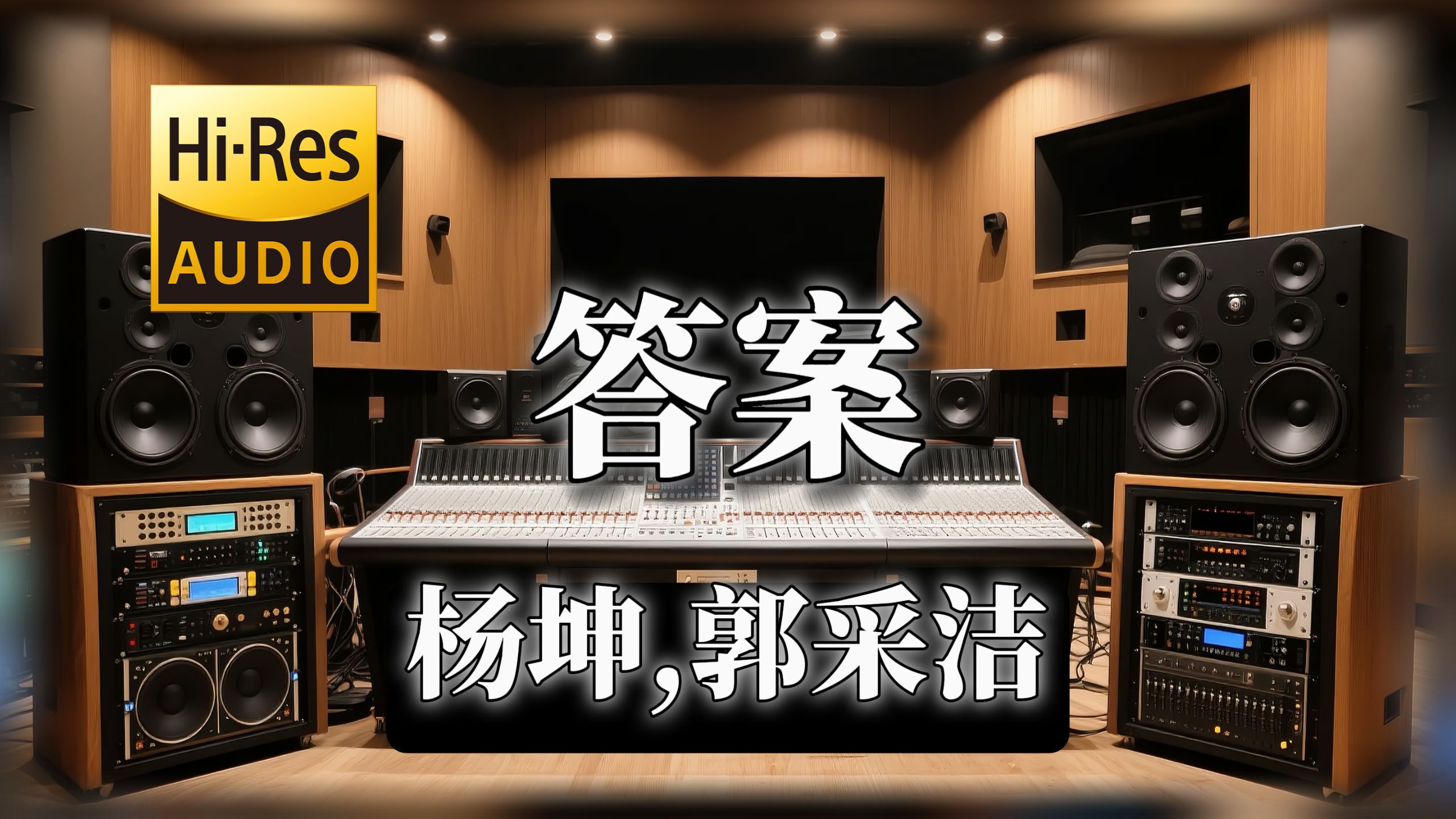 【??-???无损音质】｜《答案》- 杨坤,郭采洁 -‘研究过许多誓言  海枯石烂’