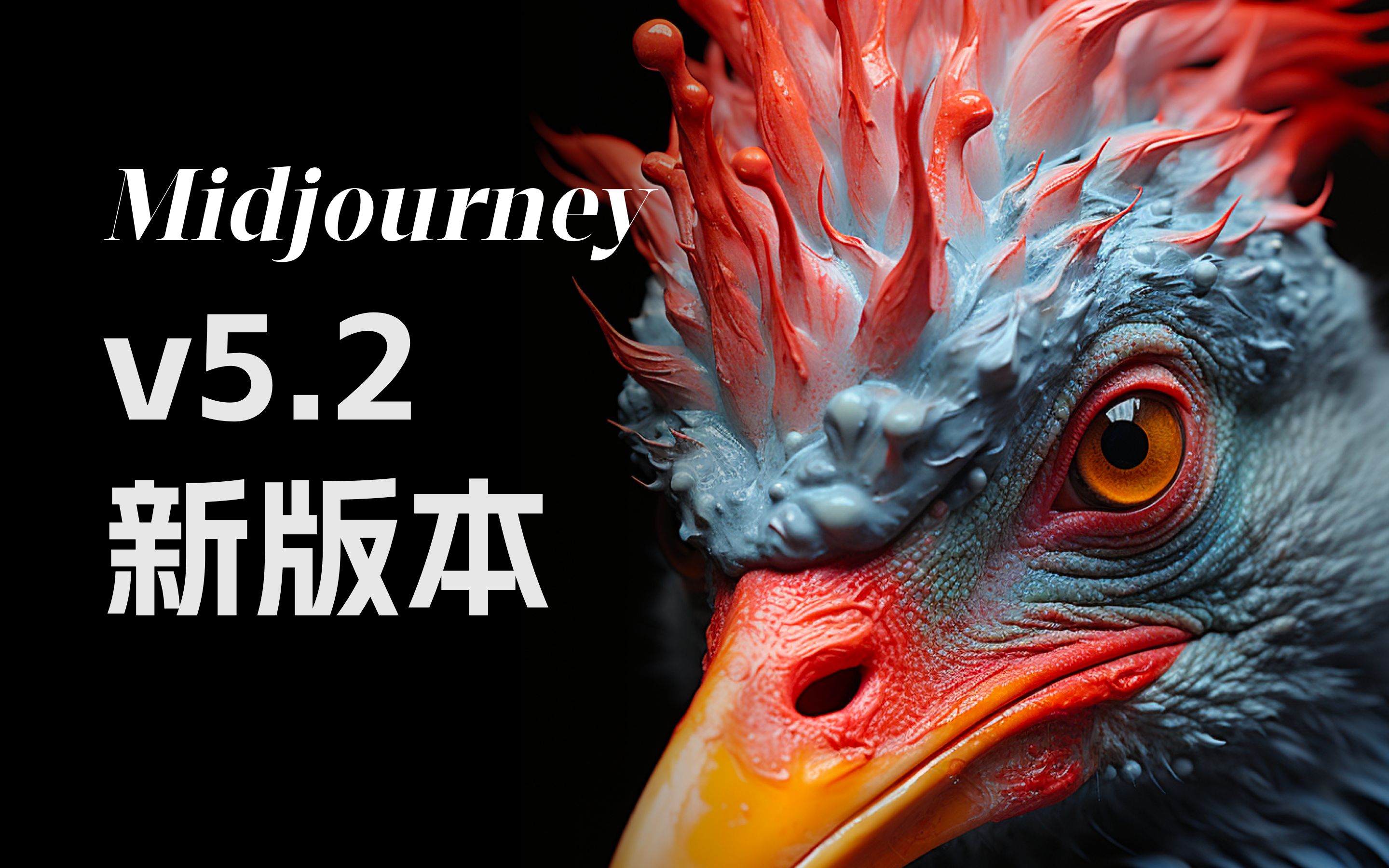 midjourney 新版本 V5.2 更新了什么?内容自动填充,构图更自由.哔哩哔哩bilibili