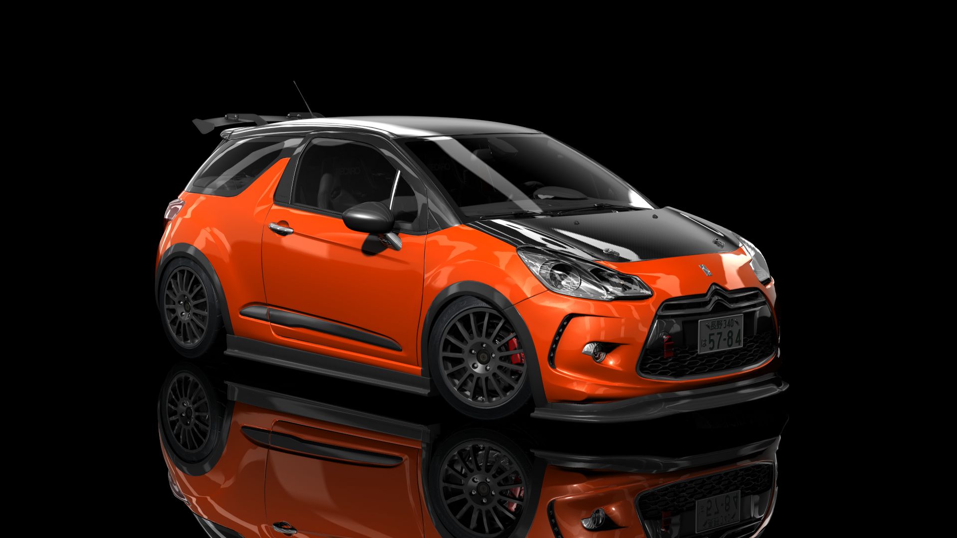 神力科莎ac车辆mod雪铁龙citroen ds 3 racing 2011 track