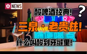 Скачать видео: 【啤酒测评】酸啤酒经典！什么叫酸到牙缝里！三泉·老贵兹！