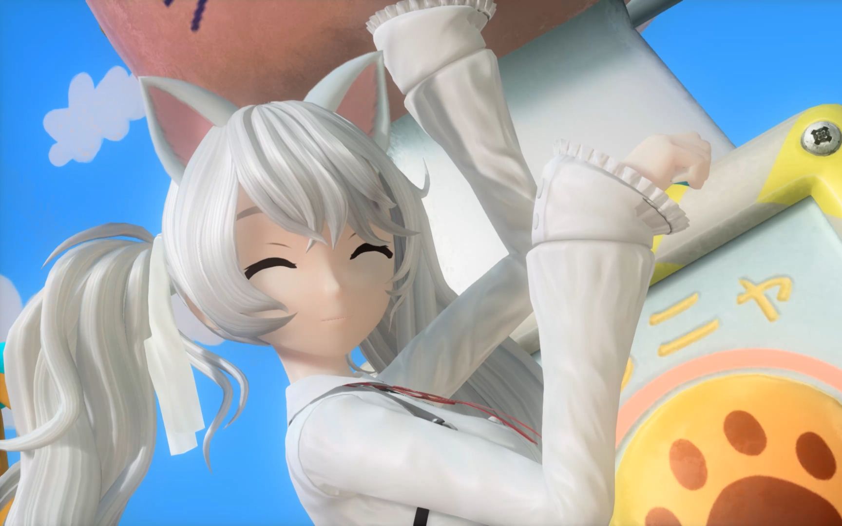 【25时miku】猫耳开关【歌姬计划mega39s pv】[4k]