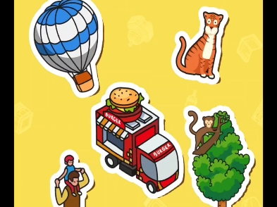 【可关网游玩】贴贴纸|Stickers Diary(*游戏录屏哔哩哔哩bilibili