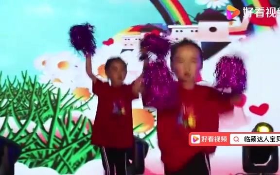 [图]幼儿园大班舞蹈《加油小宝贝》，快乐啦啦操，动作欢快很开心