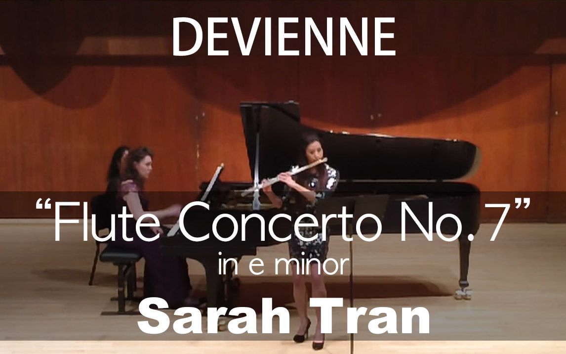 [图]F.Devienne___Flute Concerto No.7 in e (Sarah Tran)