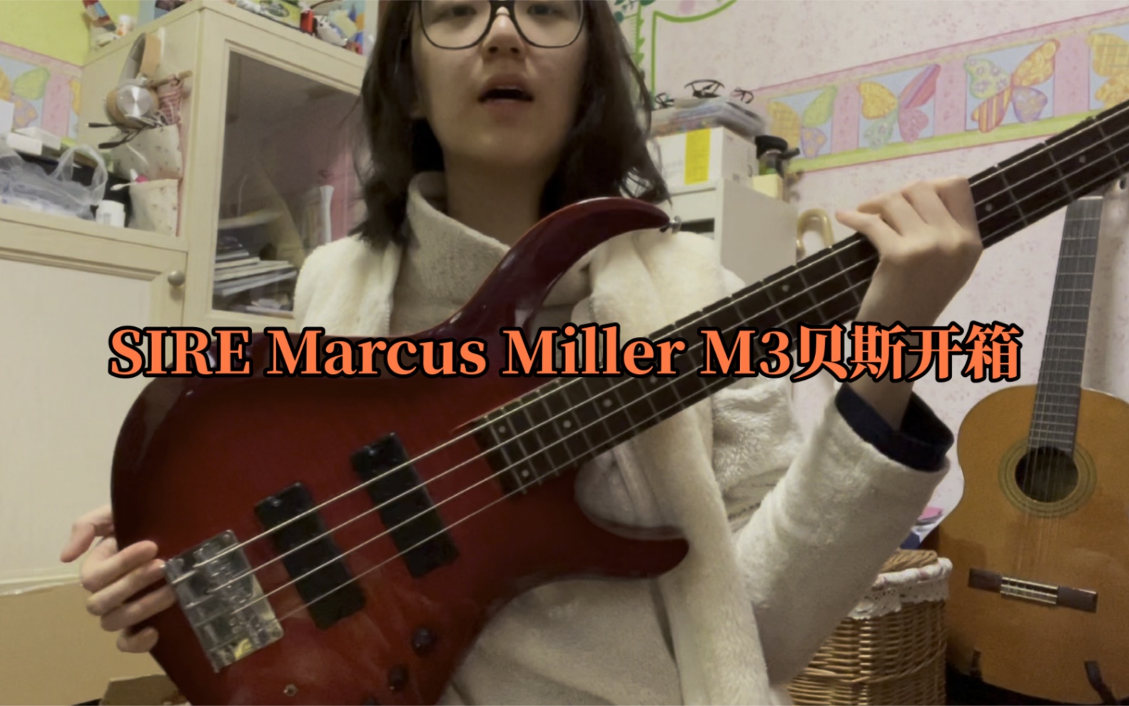 [图]【bass】我的人生第一把贝斯！大开箱！（Marcus Miller M3）