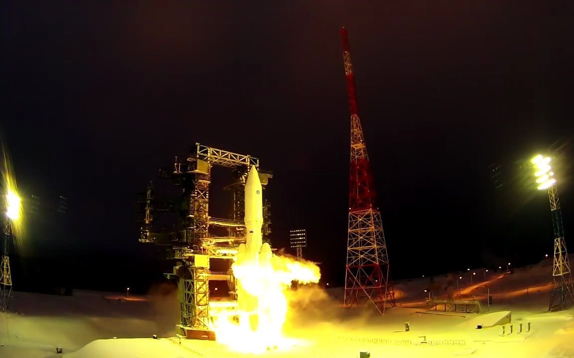 【俄罗斯空天军】安加拉a5火箭于普列谢茨克发射场发射(2014年)