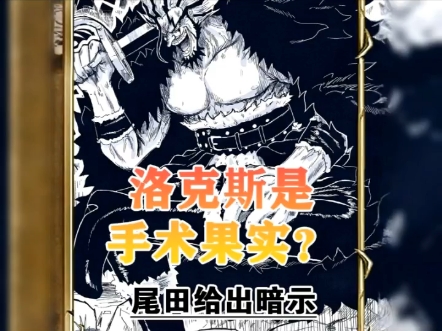 洛克斯竟是前代手术果实能力者