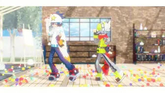 Download Video: 【凹凸世界mmd/雷卡】★Colorful Pop Beat★【ps渲练习】