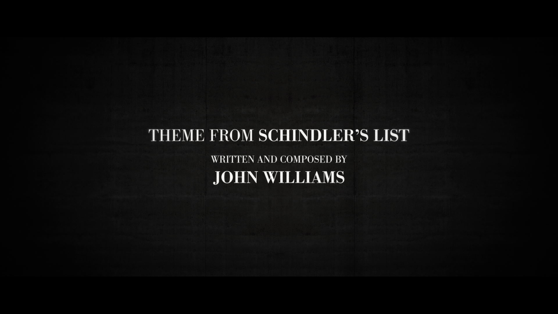 [图]Theme (From "Schindler's List") - 群星